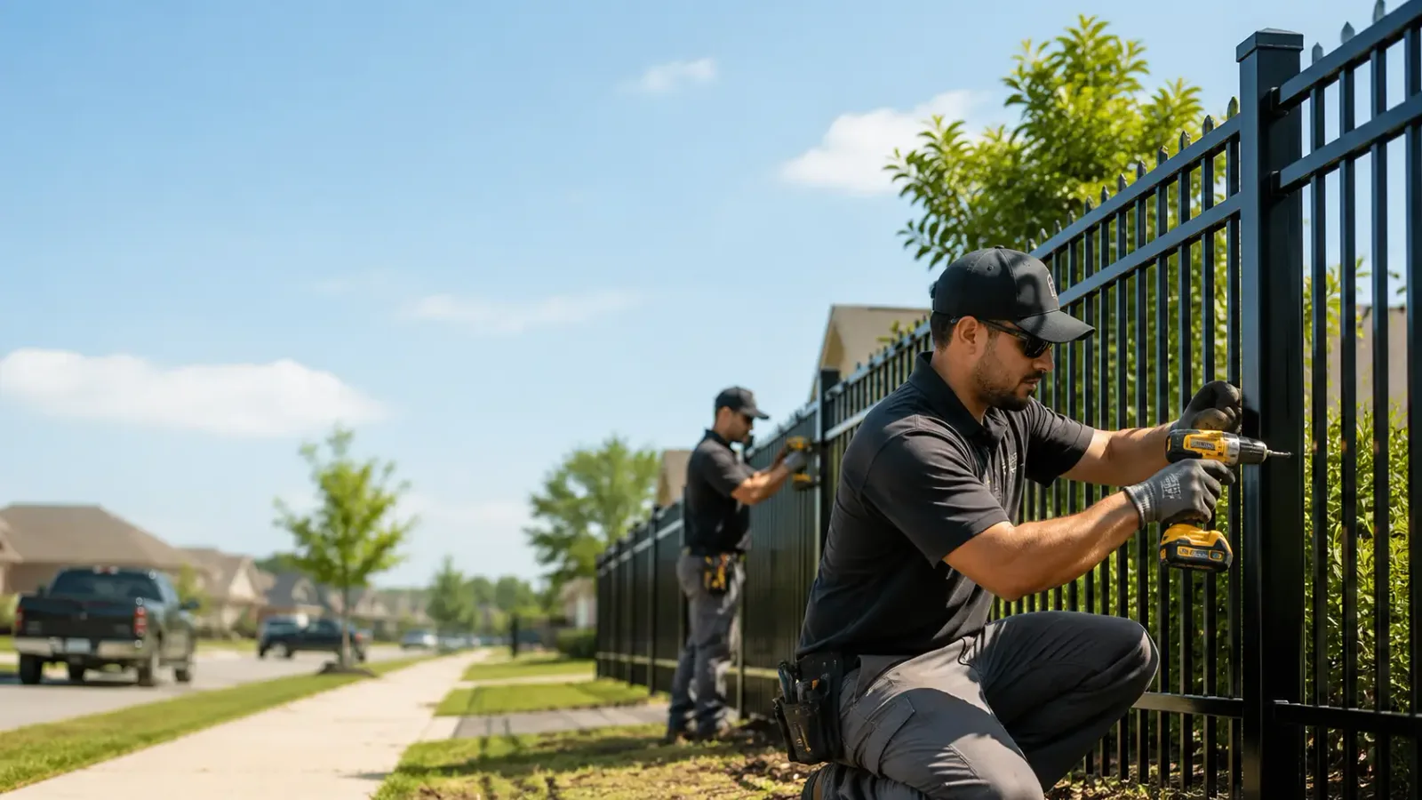 Metal Fence Installation in Wilmore, KY